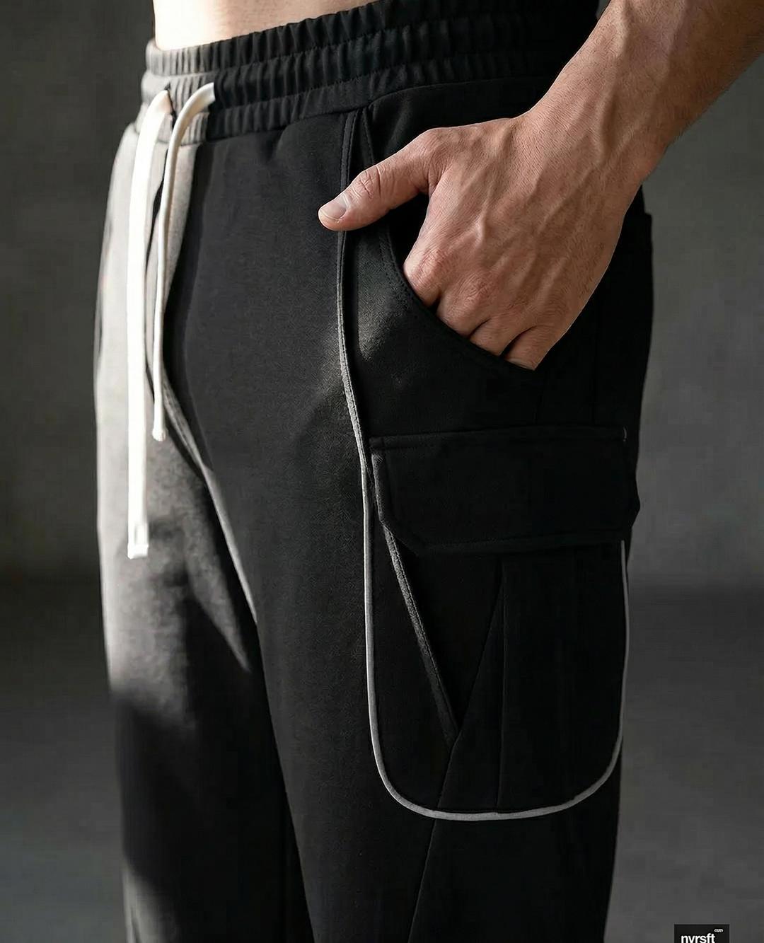 Pantalón Oversize Negro – NVRSFT®