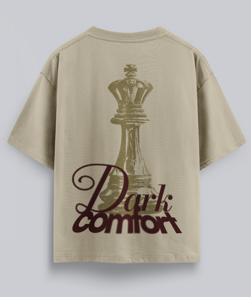 Camiseta Oversize Cold Throne NVRSFT — Drop Cold Throne | Print streetwear emocional México