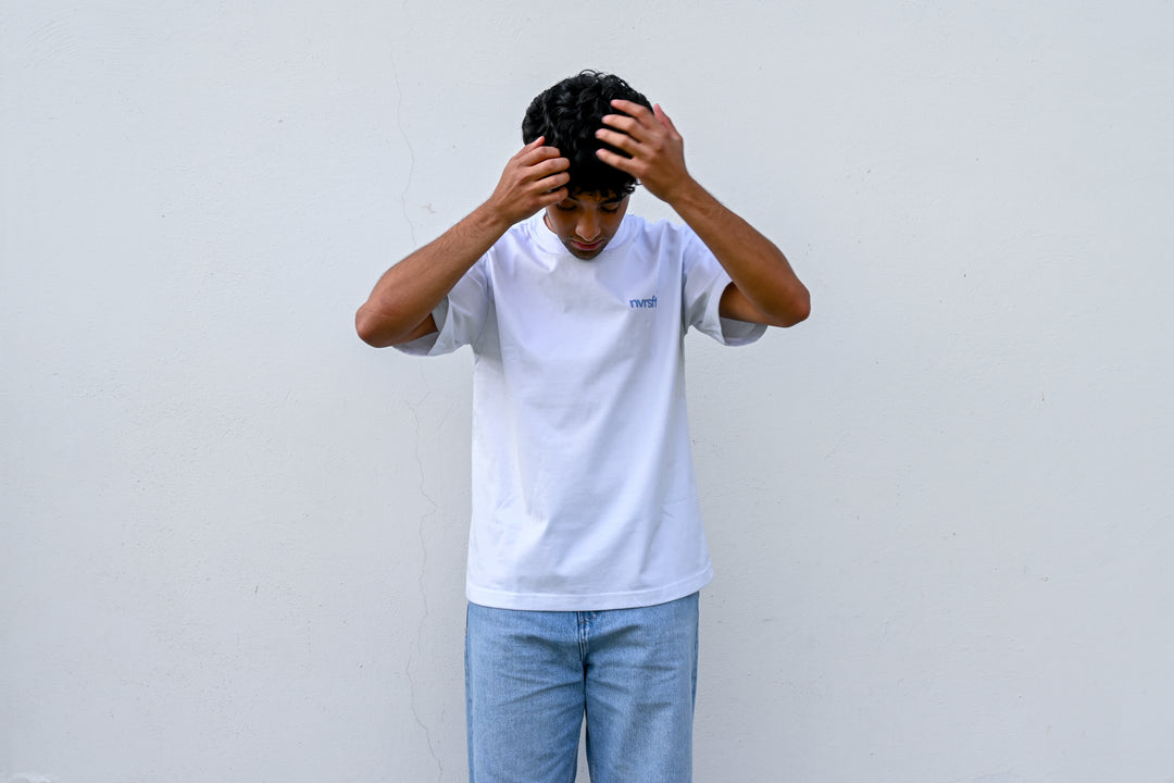 Digital Tears camiseta lifestyle — NVRSFT streetwear emocional México